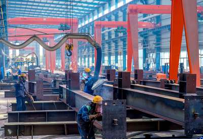 山西运城 绿色装配式建筑产销两旺，钢板应用成亮点